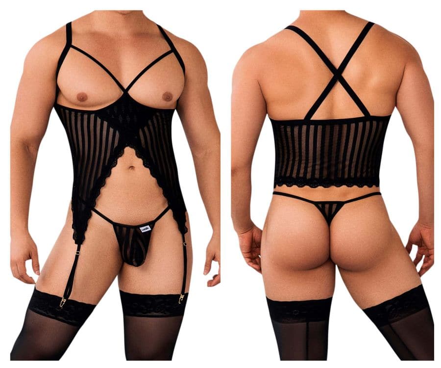 CandyMan 99654 Mesh Two Piece Set