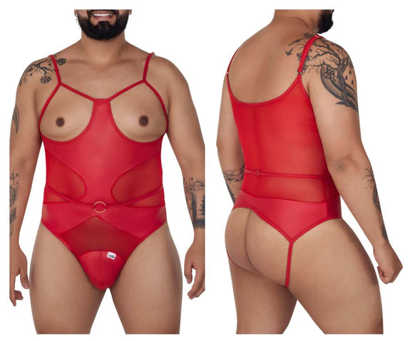 CandyMan 99670X Harness Bodysuit - SomethingTrendy.com