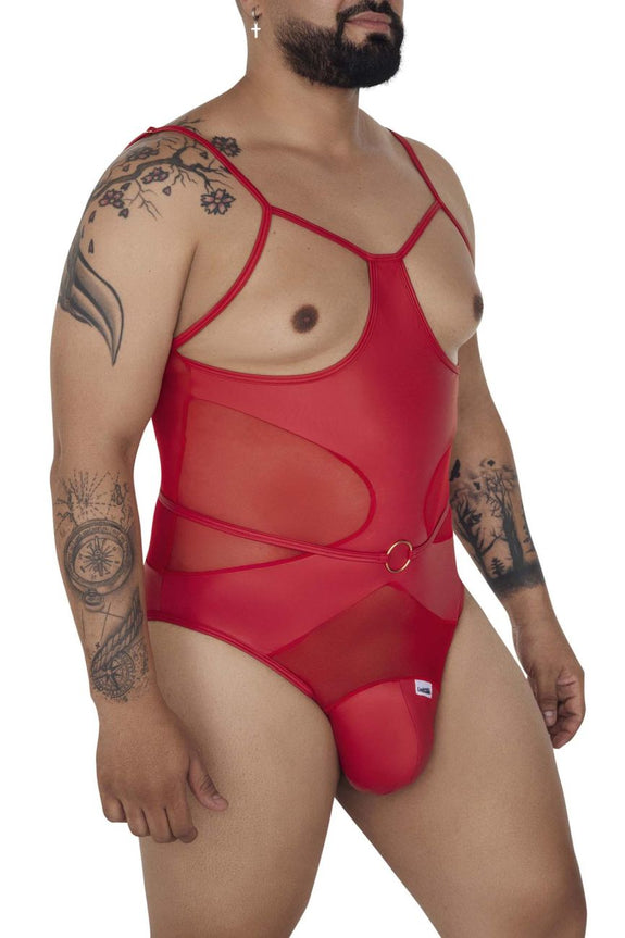 CandyMan 99670X Harness Bodysuit - SomethingTrendy.com