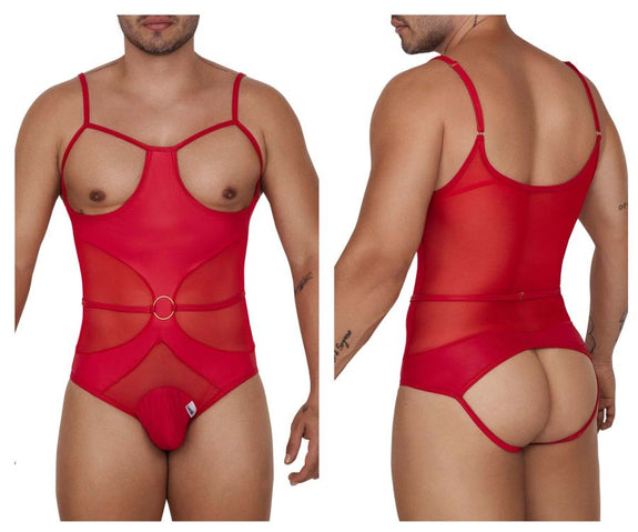 CandyMan 99670X Harness Bodysuit - SomethingTrendy.com