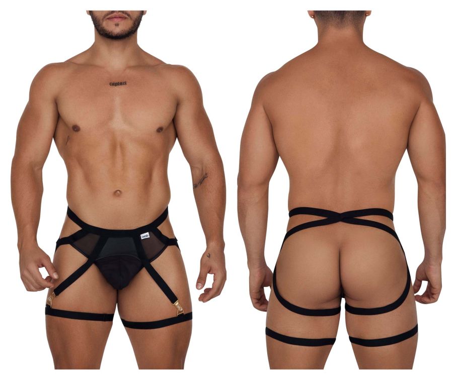 CandyMan 99675 Garter Jock Two Piece Set