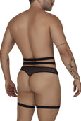 CandyMan 99677 Garter Thongs Two Piece Set