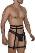 CandyMan 99677 Garter Thongs Two Piece Set