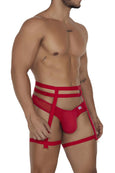 CandyMan 99677 Garter Thongs Two Piece Set