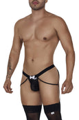 CandyMan 99679 Lace Garter Briefs