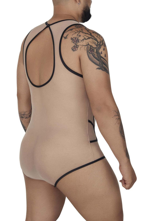 CandyMan 99683X Tulle Bodysuit - SomethingTrendy.com