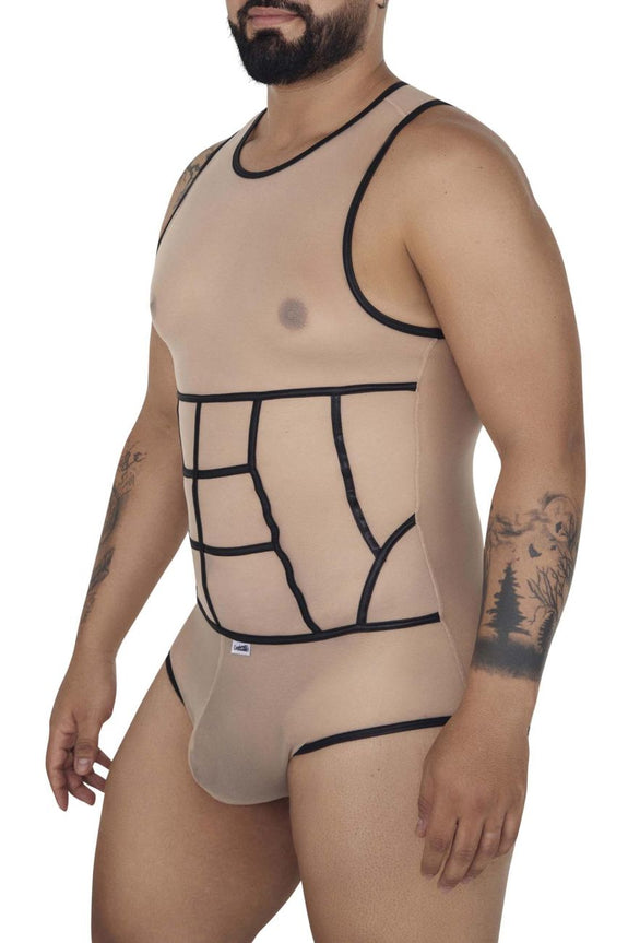 CandyMan 99683X Tulle Bodysuit - SomethingTrendy.com