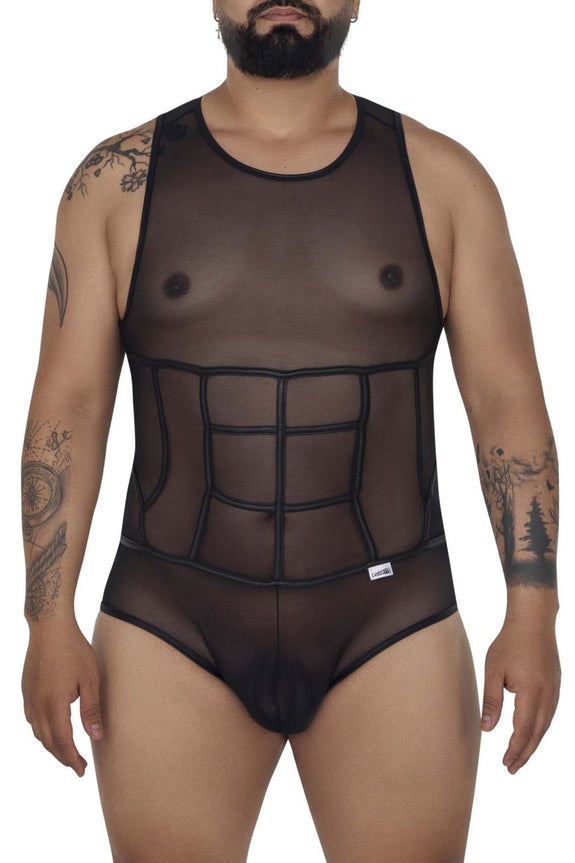 CandyMan 99683X Tulle Bodysuit - SomethingTrendy.com