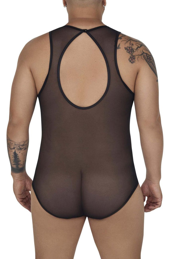 CandyMan 99683X Tulle Bodysuit - SomethingTrendy.com
