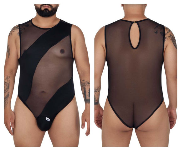 CandyMan 99699X Mesh Bodysuit - SomethingTrendy.com