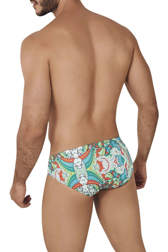 Clever 0543-1 Psychedelic Briefs - SomethingTrendy.com
