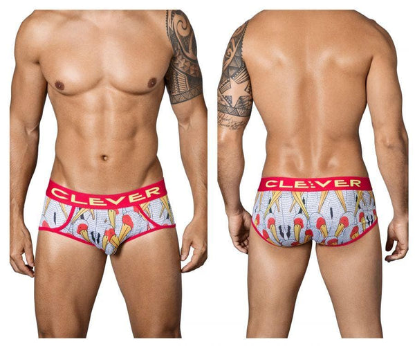 Clever 5340 Matches Piping Briefs - SomethingTrendy.com