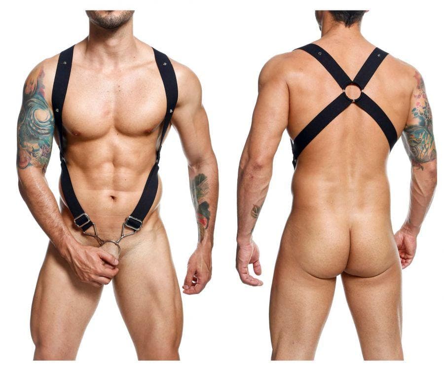 MaleBasics DMBL05 DNGEON Crossback Harness - SomethingTrendy.com