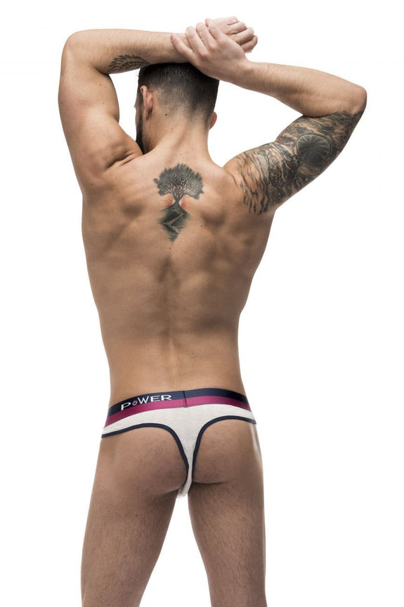 Male Power 237-246 French Terry Cutout Thongs