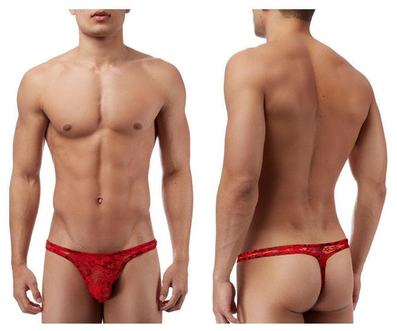 Male Power 442162 Stretch Lace Bong Thong