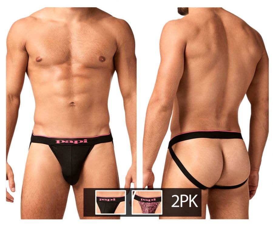 Papi UMPA049 2PK Microflex Jockstrap - SomethingTrendy.com