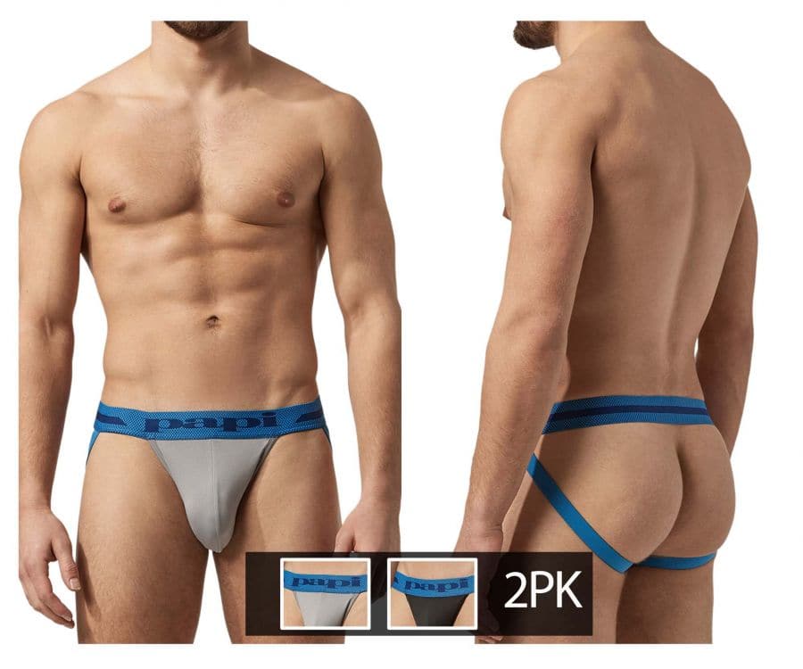 Papi UMPA081 2PK Microflex Jockstrap - SomethingTrendy.com