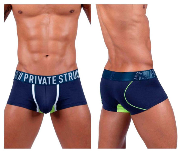 Private Structure Baut4388 Athlete Mini Briefs Navy Ranger –   - Men's Underwear and Swimwear