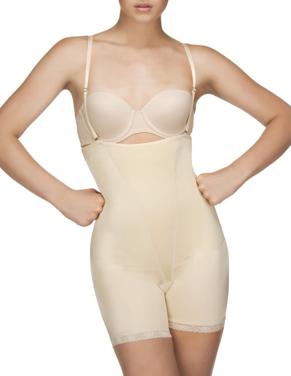 Vedette 504 Isabelle Strapless Mid Thigh Body w/ Buttock Enhancer