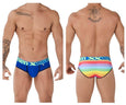 Xtremen 91088 Microfiber Pride Briefs - SomethingTrendy.com