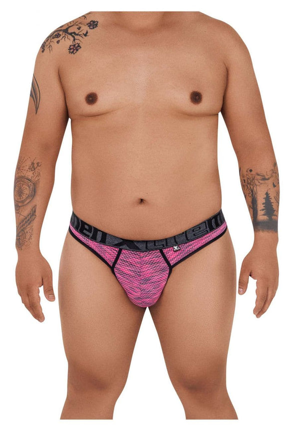 Xtremen 91100X Microfiber Mesh Thongs - SomethingTrendy.com